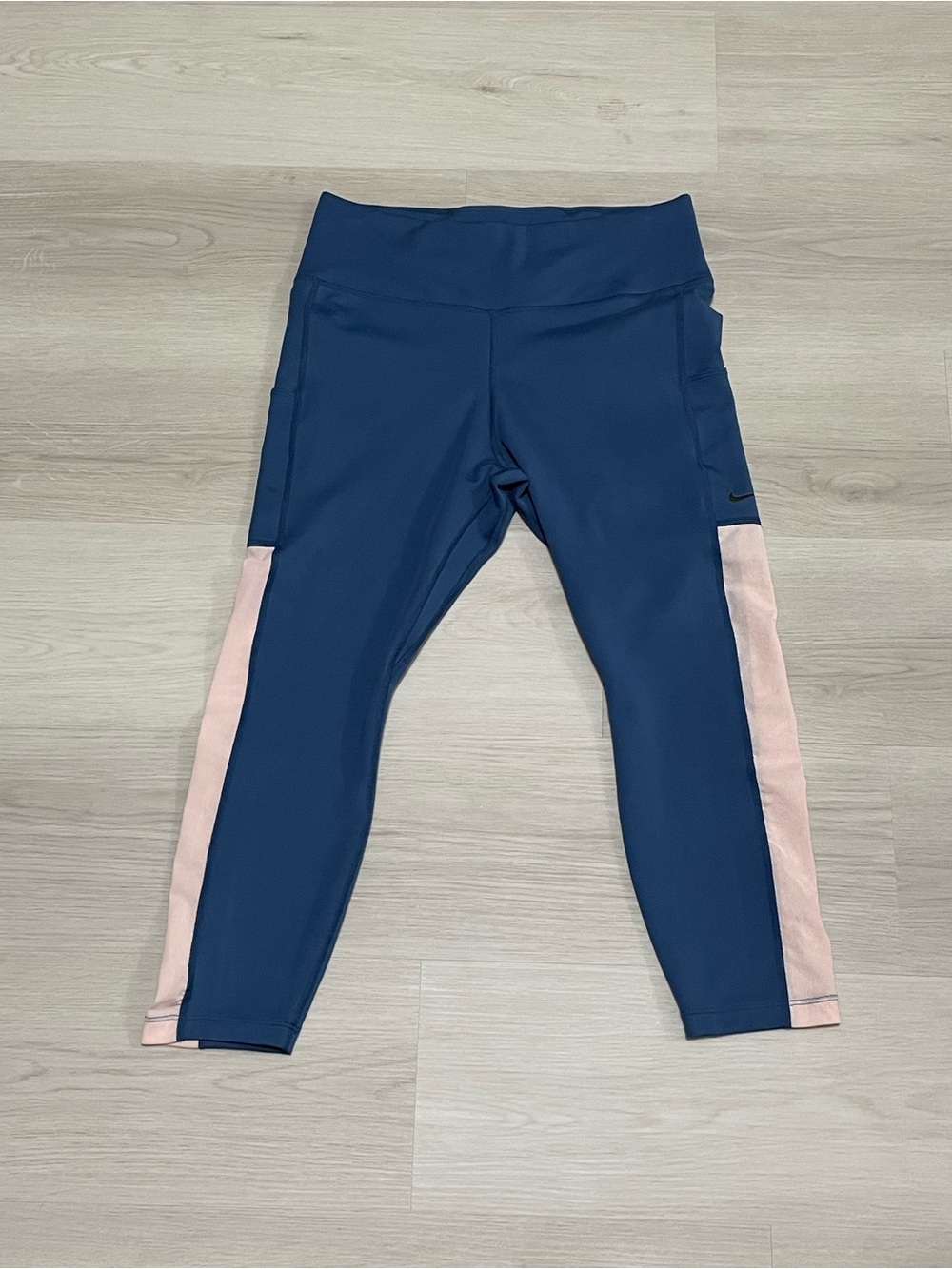 Blue Workout Leggings Nike
